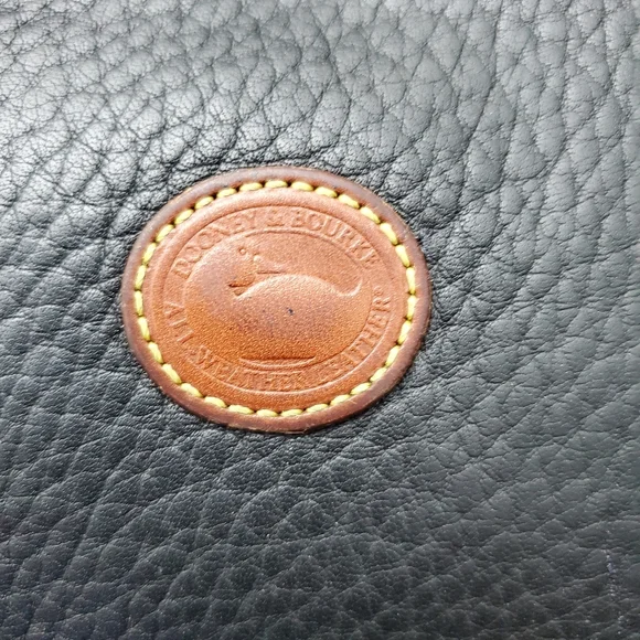 Dooney & Bourke Black and Tan Cosmetic Bag - Picture 7 of 13